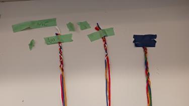 metis fingerweaving samples from WF nelson